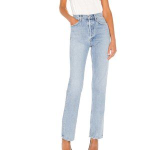 Agolde Lana Straight Leg Jeans Sz 28
